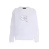 Karl Lagerfeld Majica roza/črna/bela