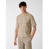 Guess Majica Z6GI07 K2852 Bež Relaxed Fit