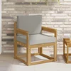 2 Komad Set vanjskih sofa Poliester Bijela i svijetlosiva