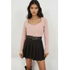 Trend Alacati Stili Ženska bluza Alc-X14791, Bež