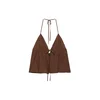 Pull&Bear Top PACIFIC rjava