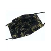 DP ZAŠČITNA MASKA ČRNA DESIGN M8034 (100% Bombaž 18,5x 9,5 cm)