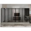 Hanah Home ormar sa reflektujućim staklom Nisa 20664, 360 cm, peščar