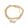 Zodiac Golden Anklet Virgin