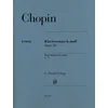 CHOPIN:PIANO SONATA H-MOLL OP.58