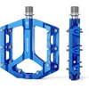 shumee Kolesarska pedala Gewage Blue Aluminum Platform 3 s 3 zatesnjenimi ležaji