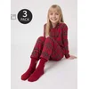 Sinsay - Božićne pamučne čarape 3 pack - maroon