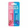 2K Fruitastic odtenek Raspberry darilni set balzam za ustnice 4,2 g + balzam za ustnice 4,2 g Blueberry