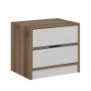 Hanah Home Elina 8171 Noćni stočić, 54x40x47cm, Krem-beli
