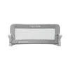KikkaBoo Zaštitna ogradica za krevetac I am Safe 102cm Grey (KKB60008)