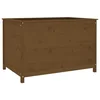 Povišena vrtna gredica boja meda 119,5x82,5x78 cm od borovine