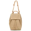 Desigual BACKPACK HALF LOGO RAFFIA LUENA Bež