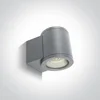 ZIDNA SVJETILJKA 1xGU10 35W IP54 SIVA