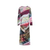 Desigual Obleka modra / smaragd / pitaja
