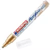 Akrilni marker E-5100 medium 2-3mm obli vrh Edding zlatna