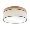 Brilagi - LED stropno svetlo BELLADONNA 2xE27/15W/230V prečnik 40 cm krem/hrast