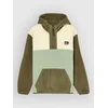 Quiksilver Ocean View Mix Fleece Vest grape leaf
