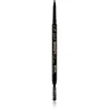 L.A. Girl Cosmetics Shady Slim samodejni svinčnik za obrvi s krtačko odtenek Black 0.08 g