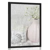 Plakat luksuzno Shabby Chic tihožitje - 40x60 black