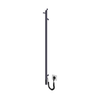 Radijator za kupatilo RAY 25W/230V 110x30 cm IP44 nerđajući čelik/antracit