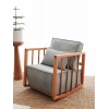 Atelier del Sofa Fotelja Sallanan 71x57x80cm Plava