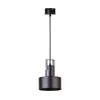Luster na sajli RIF 1xE27/60W/230V crna