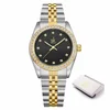 Ženska ročna ura SK Shengke Regal Black/Gold
