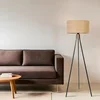 Aberto Design Podna lampa Fisco Hasir Rattan, 155 cm, E27, Crna