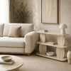 Hanah Home pomoćni sto Armonia, 90 cm, travertin