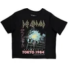 Def Leppard Tokyo Black S Ženske Majica