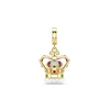 Swarovski obesek ženski kovinski Swarovski kristal MINIONS