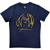 John Lennon Self Portrait Navy Blue XL Majica