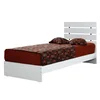Hanah Home Ram za krevet Fuga 100, 105x100x205 cm, Beli