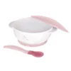 KikkaBoo Činija sa termoosetljivom kašičicom Pink (KKB40076)