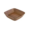 Evelin square bowl, polystyrene, 17.5 x 17.5 cm – Viejo Valle