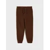 Sinsay - Fleece široke jogger pantalone - braon