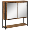 Ogledalo ormar Staro drvo 60 x 16 x 60 cm Konstruirano drvo