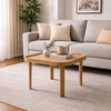 Hanah Home klub sto Hera 90, 90 cm, hrast