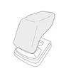 Armrest Ford Transit/Tourneo Connect 2022- (adapter only)
