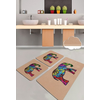 Lessentiel Maison Kupatilski otirač Olifant, 3 komada, Bež