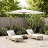 Vrtni Parasol s Podnožjem 200 x 300 cm Poliester Pravokutni