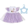 Zapf Creation BABY Born Lila oblek s tutu, 43 cm