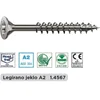 Vijak z vgr.gl. SPAX 6.0x70 DN, torx 30 inox A2
