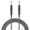 NEDIS COTH23020GY50 Stereo Audio Cable 6.35mm muski na 6.35mm muski, 5m, Dark Grey