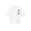 MANGO KIDS Majica BARRO  temno rjava / jastog / oranžno rdeča / off-bela