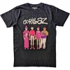 Gorillaz Majica Cracker Island Standing Group Unisex Black 2XL