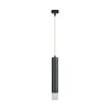 Luster na sajli TUBI 1xGU10/8W/230V crna