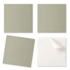 shumee Paket PVC ploščic z vzorcem za dnevno sobo, samolepilne, svetlo zelene barve, 9x30x30 cm