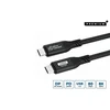 shumee USB4 Gen 3x2 kabel 1m USB-C 240W 80Gbps črne barve
