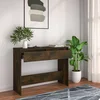 Konzolni stol boja hrasta 100x35x76,5 cm od konstruiranog drva